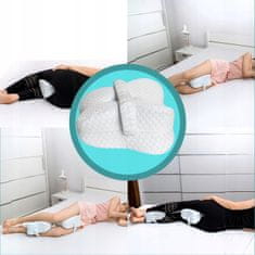 Medi Sleep Ortopedska blazina za kolena Medi Sleep 24 x 24 cm bela