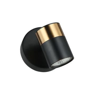Italux ELICE WL588921BKBRO Premična stenska svetilka Italux