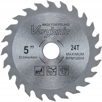shumee ŽAGIN LIST WIDIA ZA LES 125 x 22,2 mm 24T Vergionic
