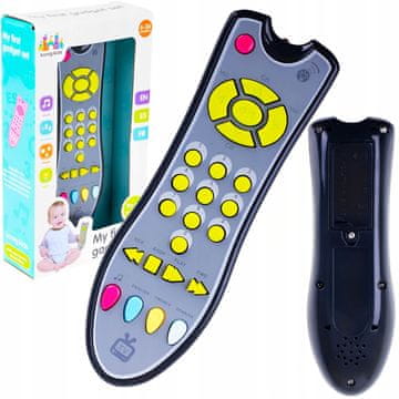 shumee INTERAKTIVNI DALJINSKI UPRAVLJALNIK ZA TV Z IGRAČO, JEZIKOVNIMI GUMBMI ZA OTROKE Z GLASBO