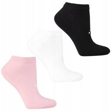 shumee Ženske gležnjarske nogavice Klasične SMOOTH MORAJ 3 pari 38-41