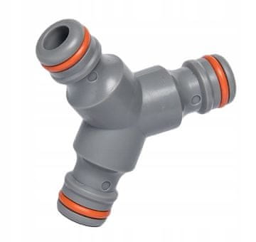 shumee T-kos za priključitev 3 hitrih konektorjev WHITE LINE