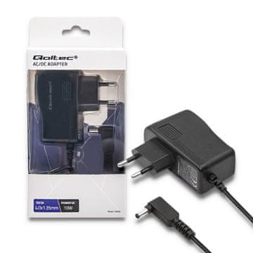 Qoltec vtični napajalnik 10W | 5V | 2A | 4,0*1,35