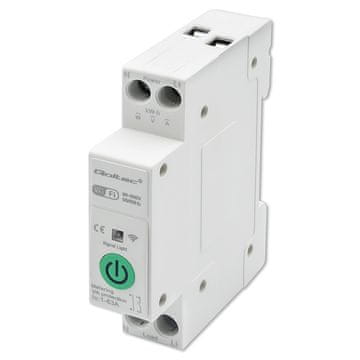 Qoltec Qoltec 63A rele za DIN letev z električnim števcem | TUYA | Wi-Fi | SMART LIFE