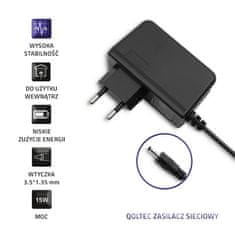 Qoltec Qoltec vtični napajalnik 15W | 5V | 3A | 3,5*1,35