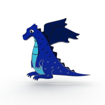 Pinets® PINETS modra leteča zmajeva značka