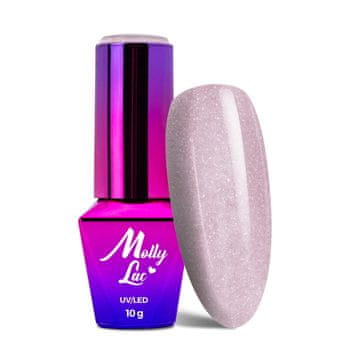 MollyLac MollyLac Winter Crystalize Sugar Blush hibridni lak za nohte 10 g št. 223