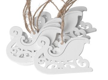 shumee LESENE BOŽIČNE KROGLICE ZA OKRAS 6 KOSOV, SANI