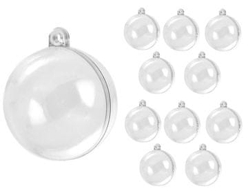 shumee AKRILNA KROGLA 5 cm - 10 KOSOV PLASTIČNIH KROG