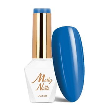 shumee Molly Nails Hibridni lak za nohte Blue Sky Dark Blue HEMADiHEMA Free 8 g št. 116