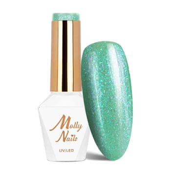 shumee Molly Nails Green Party Crazy Mint HEMADiHEMA Free hibridni lak za nohte 8 g št. 83