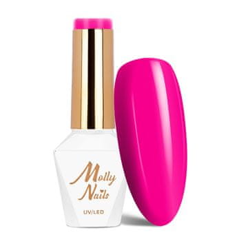 shumee Molly Nails Power Flower Pink Tulip hibridni lak za nohte HEMADiHEMA Free 8 g št. 723
