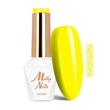 shumee Molly Nails Neons svetlo rumen hibridni lak HEMADiHEMA Free 8g št. 71