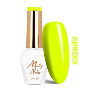 shumee Molly Nails Neons Lemon HEMADiHEMA Free hibridni lak za nohte 8 g št. 70