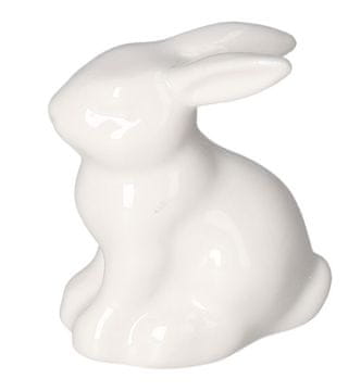 shumee KERAMIČNA FIGURICA VELIKONOČNEGA ZAJČKA