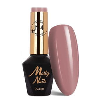 shumee Molly Nails Natural hibridni lak za nohte Monike Mielniczuk HEMADiHEMA brez 8 g št. N4