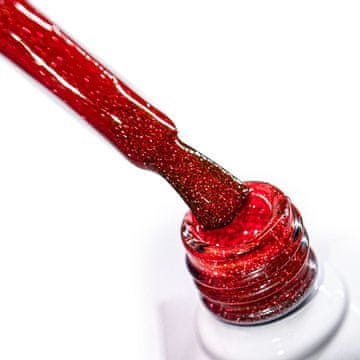 shumee Molly Nails utripajoči neonski lak Queen of Love hibridni lak HEMADiHEMA Free 8g št. 645