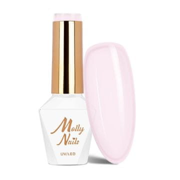 shumee Molly Nails francoski manikura roza nude hibridni lak HEMADiHEMAfree 8g št. 135