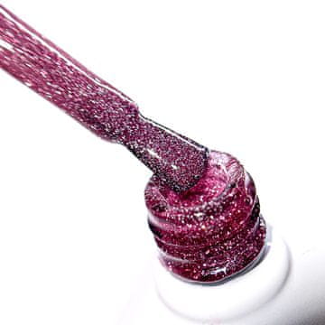 shumee Molly Nails utripajoči laki Demode HEMADiHEMA Free hibridni lak za nohte 8 g št. 560