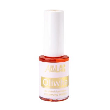 shumee AlleLac olje za obnohtno kožico in nohte s čopičem, vonj rdečega jabolka, 7 ml