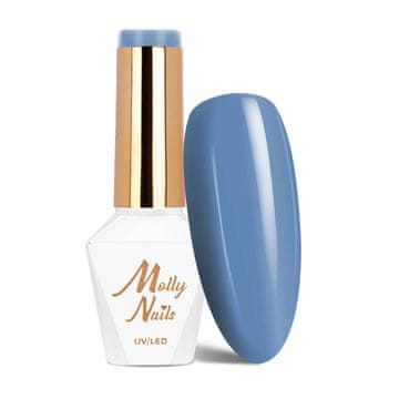 shumee Molly Nails Blue Sky Clear Blue HEMADiHEMA Free hibridni lak za nohte 8 g št. 113