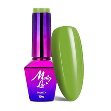 MollyLac MollyLac Hibridni lak za nohte Welcome to Ibiza Kiwi Crush 10 g št. 117