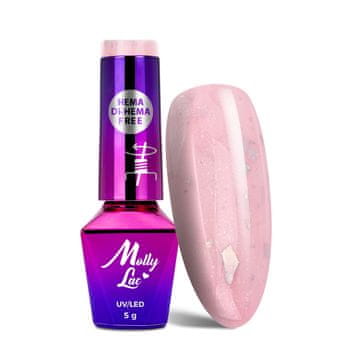 shumee MollyLac Sparkling French Simple flash hibridni lak za nohte HEMADiHEMA Free 5 g št. 707