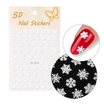 shumee 5D samolepilne božične nalepke za nohte SD1919