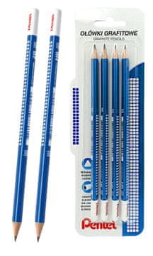 shumee Leseni svinčniki 4 kosi (2B, HB) Blister Pentel