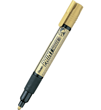 shumee Pentel okrogel zlat oljni marker za obnovo črk MMP20-X