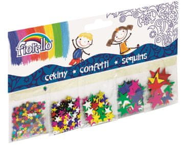 shumee Fiorello bleščice GR-K251 Zvezdice Mix 5 170-2243