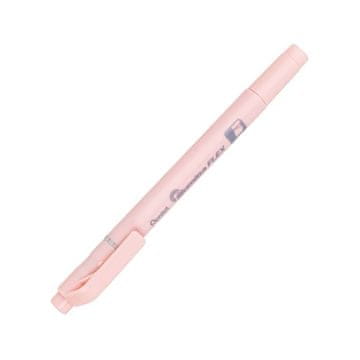 shumee Pentel Illumina Flex dvostranski označevalnik oranžne pastelne barve SLW11P-FE