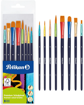 shumee Pelikan čopiči, 8 kosov, različne velikosti 701181