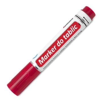shumee Marker za suho brisanje Taurus Red TMW-03