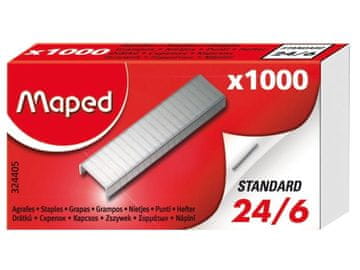 shumee 24/6 Maped sponke, škatla 1000 kosov