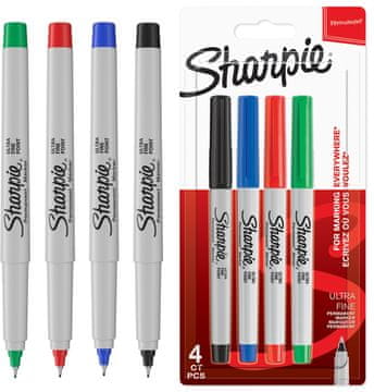 shumee Sharpie Ultra-Fine FUN permanentni marker 4 kosi 1985879