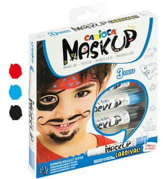 shumee Carioca Maskup Carnival svinčniki za obraz 3 barve (43050)