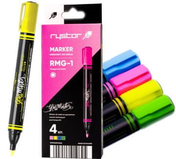 shumee Škatlica za kredne markerje Rystor RMG-1 /4 kosi/