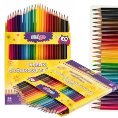 shumee Svinčniki Strigo SSC115 24 barv + šilček