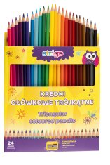 shumee Svinčniki Strigo SSC115 24 barv + šilček