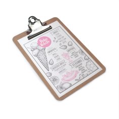 shumee Tabla iz trde plošče s sponko A4+ Rapesco VHBCB003