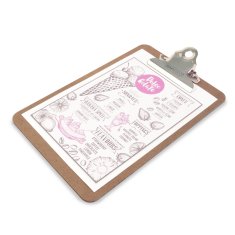 shumee Tabla iz trde plošče s sponko A4+ Rapesco VHBCB003