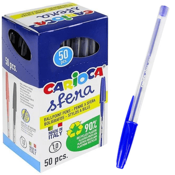 shumee Kemični svinčnik CARIOCA Sfera moder 41643/02) /50 kosov/ pakiranje