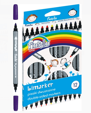 shumee Fiorello dvostranski bimarker markerji 12 barv