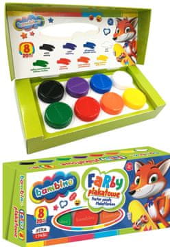 shumee Barve za plakate Bambino 8 barv, 20 ml MO-FPX-4995-8XX-STAN-XX
