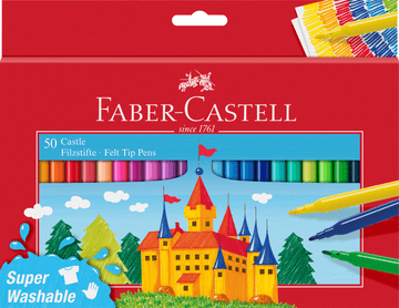 shumee Markerji za gradove, 50 barv, kartonski paket Faber-Castell 554204 Fc