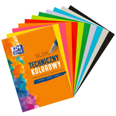 shumee Tehnični blok Oxford A4/10k barvni 400093230