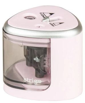 shumee Strigo električni šilček za svinčnike, roza, dvojni, 6-8/9-12 mm SSC3475