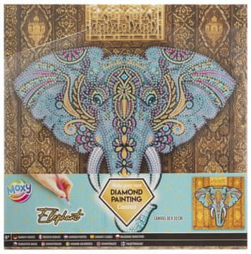 shumee Diamantna slika na platnu SLON ANTELLA 260010