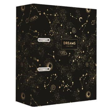 shumee Register A4 75 2R Metallic Dreams Black Interprint